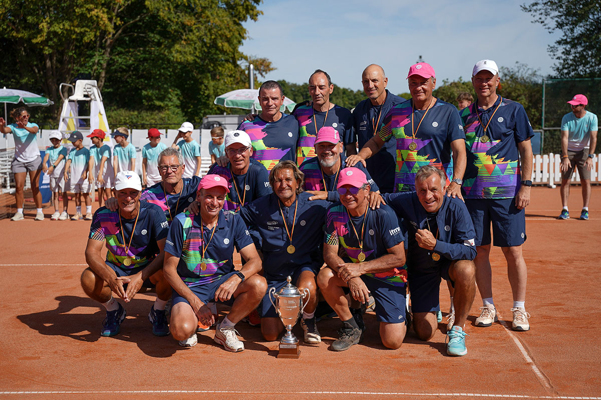 Siegerteam des Ober-Mörler Tennis-Clubs